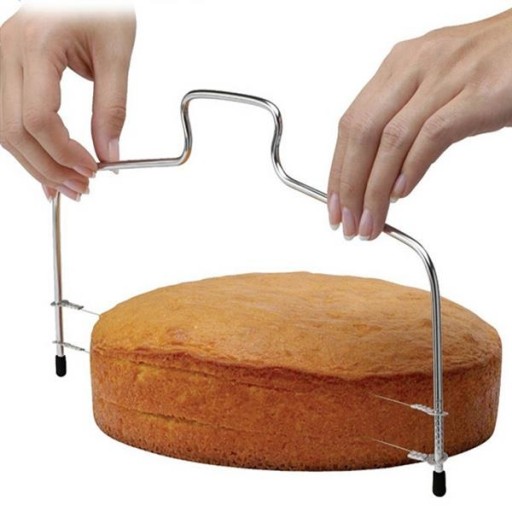 STRUNOVÝ Nôž KRÁJAČ NA TORTY 2, DVOJSTRUNOVÝ