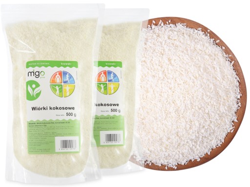prírodný kokos SHRIED 1KG, DELICIOUS - MIGOgroup