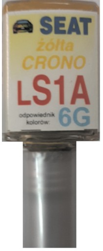 SEAT LS1A 6G ŽLTÉ CRONO LAKU TAKRAČNÉ ŠKRABANINY