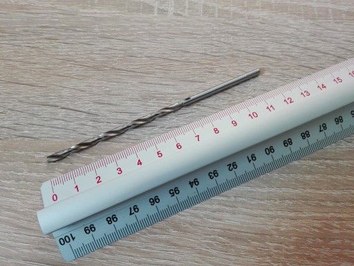 Dlhý vrták fi 3,5 HSS 115/75 profi