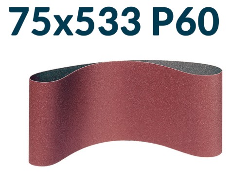 KLINGSPOR NEKONEČNÝ PÁS 75x533 P60 LS 307X