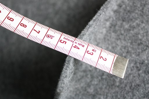 SIVÁ PLSTEŇ 400g/m2 - 3mm - mäkká - 150x50cm