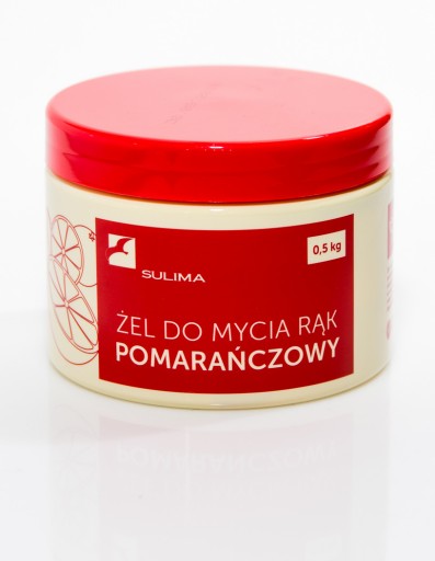 SULIMA oranžová gélová pasta na umývanie rúk 0,5 kg