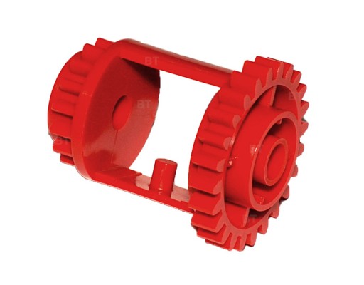 LEGO Diferenciál 24/16 zubov červený 6573