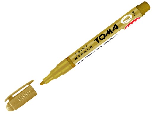 Toma TO-441 olejový značkovač 1,5 mm zlatý