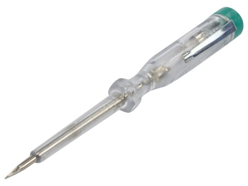 NAPÄŤOVÝ TESTER plochý fázový tester neónová lampa Wera 150-250V INDIKÁTOR 140 MM