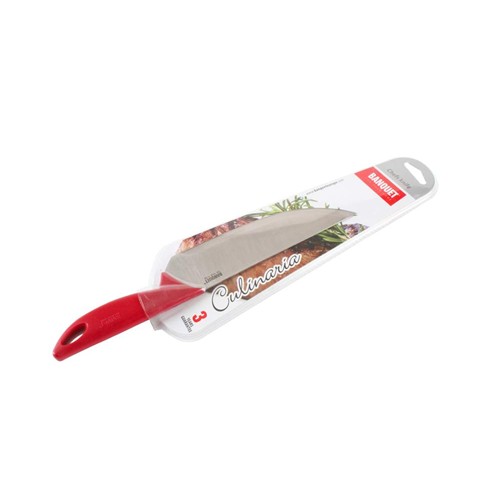KUCHYŇSKÝ KUCHYŇSKÝ Nôž CULINARIA ČERVENÝ 17CM BANQUET OCEL