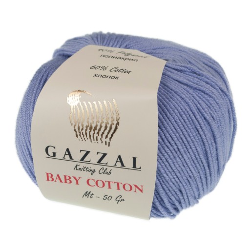 Gazzal Baby bavlnená priadza 3420