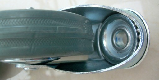 priemer kolieska 75 mm na otvor, otočné kolieska, nábytkové kolieska
