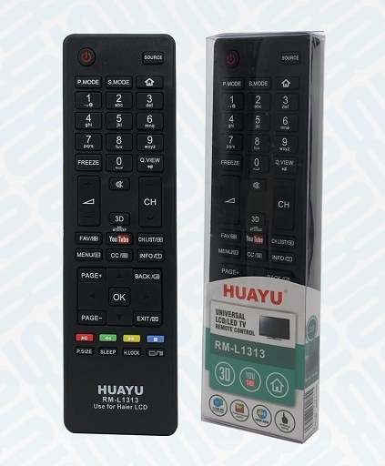 HAIER HUAYU RM-L1313 3D univerzálny diaľkový ovládač