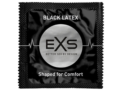 EXS BLACK LATEXOVÉ KONDÓMY 1 ks.