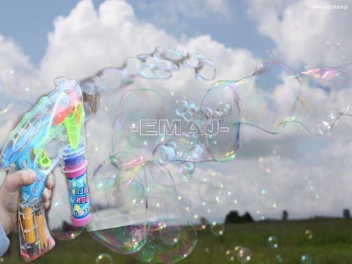 MYDLOVÁ BUBLINA STROJOVÁ BUBBLE pištoľ E0235 EMAJ