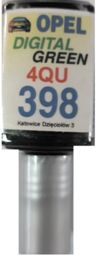 OPEL 357 37L TYRKYSOVÁ NEPTÚNOVÁ FARBA TESTOVACIA ARA
