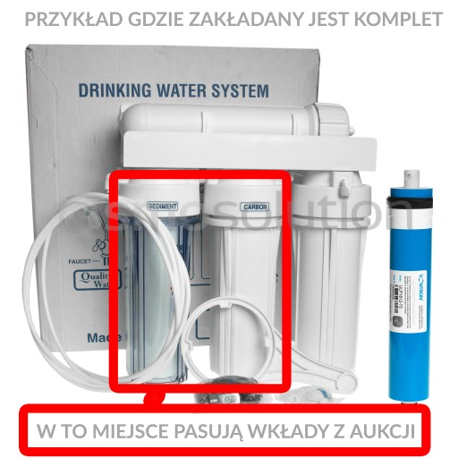SADA NÁPLŇOV PREDFILTROV RO4 DEMI AQUARISM