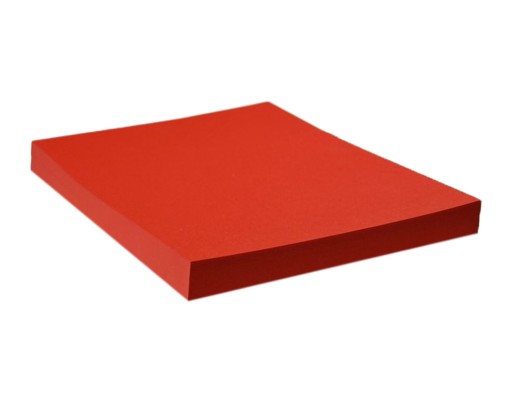 Papier do kopírok A4, 100 listov, ČERVENÝ