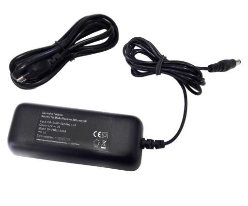 LED STOLOVÁ NAPÁJACIA ZÁSTRČKA DC 12V 2A 24W + napájací kábel