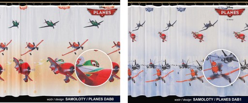 MG záves FABRIC DISNEY LIETADLÁ LIETADLA 160cm