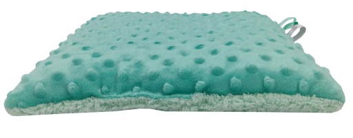 OBOJSTRANNÝ podsedák do kočíka MINKY 30x30 OLKA mint