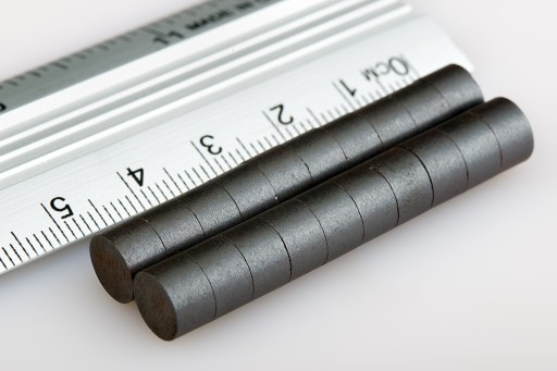 Feritové magnety MWF 8x5 - 100 ks.