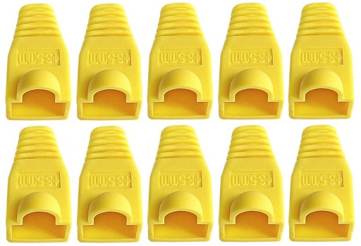 KRYT ZÁTKY GUMU RJ-45 RJ45 8P8C 10 KS