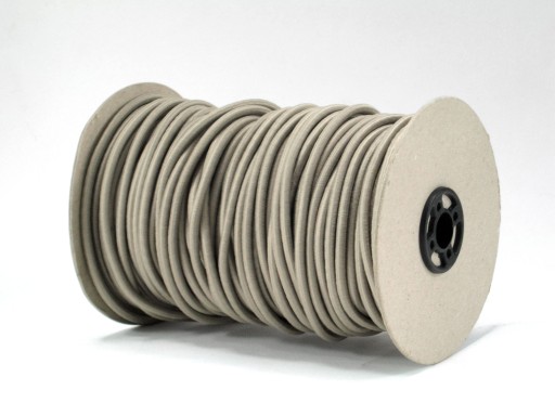 PLÁNO BÉŽOVÉ GUMOVÉ ĽAHKÉ ELASTICKÉ PLÁNO 5mm 1m