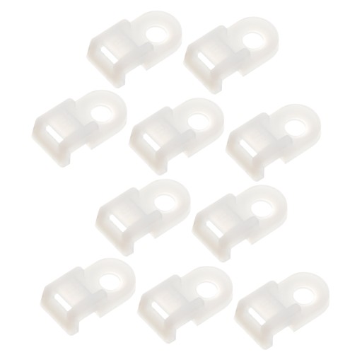 Držiak očka fi 5 pre pásky max 4,8 mm
