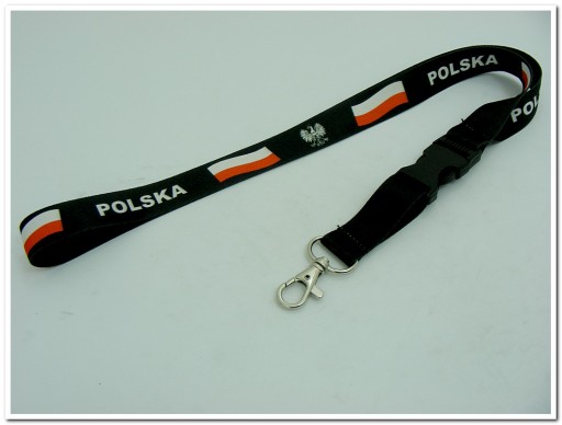 Leštička LEASH, čierna, šírka 20mm, dĺžka 52cm