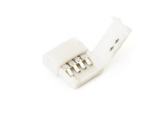 Klipová spona 10mm RGB 4pin pre konektor LED pásika