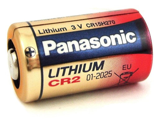 Foto Panasonic CR2 CR17355 lítiová batéria 1 ks.