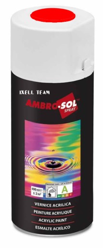 ORANŽOVÝ SPREJ NA AKRYLÁTOVÝ LAK profesionálny rad HQ AMBROSOL 1233