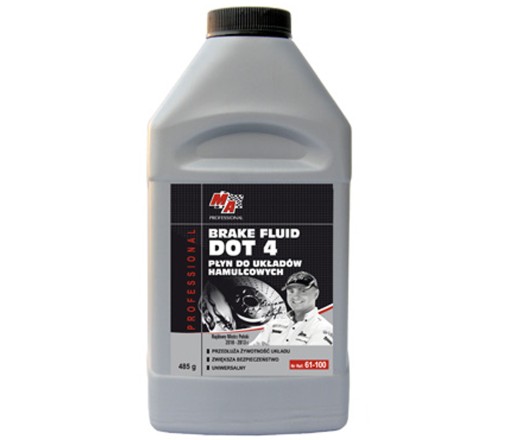 Brzdová kvapalina pre motocykle DOT4 DOT-4 MA 485ml