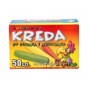 Marbor štvorcová farebná krieda (50) B5