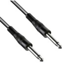 Kábel VEĽKÝ Jack 6,3 zástrčka - 6,3 MONO zástrčka 3m (0444)