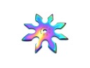 Šípka Shuriken s 8 hviezdami N-404B dúha