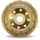 DIAMANTOVÝ POHÁR KOTÚČ 125/22 BRÚSNY SEGMENT