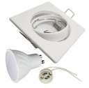 HALOGEN LIGHT SET strojček Biela +LED GU10 2W