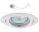 Pohyblivé halogénové svietidlo pre LED GU10 230V CT15 biele