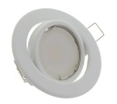 POHYBLIVÉ SVIETIDLO DO SOUFFIT, BIELA ​​GU10 LED 3W