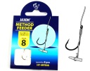 pripravené HÁČKY NA METOD FEEDER jaxon + STOPPER r8