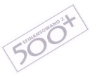NÁLEPKY UV STRIEBORNÉ NÁLEPKY FINANCOVANÉ 500+ PLN