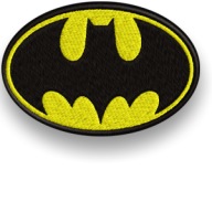 PATCH Thermo Batman výšivka Nažehľovacia aplikácia