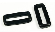 Plastový rám 2,5cm 25mm 2 kusy, čierny
