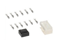 SADA MINI FAKRA BIELA ​​+ KONCOVKY KOLÍKY 12 pin