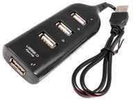 HUB SLIM 4 USB porty S KÁBLOM USB 2.0 - PC LAPTOP