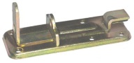 Zámok dverí so zakrivenou západkou 100 mm
