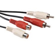 Predlžovací kábel 2xwt RCA (cinch) - 2xgn RCA 7,5m (0467)
