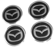 MAZDA 60mm emblémy nálepky logo - puklice ráfiky
