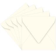 K4 Lessebo Ivory DELTA obálka, špicatá, 5ks OBÁLKA