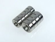 |STcs| MNO14x3,5x3 NEODYMIOVÝ MAGNET 14x3mm s kónickým otvorom _x3ks
