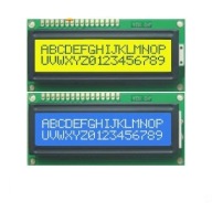 LCD DISPLEJ 1602 žltozelený